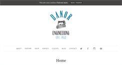 Desktop Screenshot of danor-engineering.co.uk